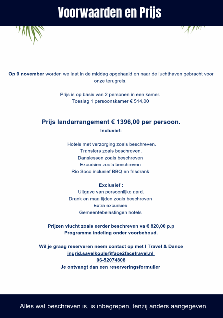 Dans vakantie Dominicaanse republiek totaldance breda pag 11