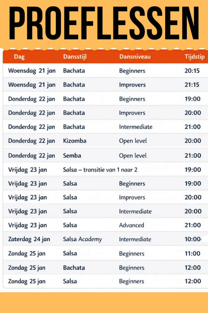 open dagen planning totadance jan 2026