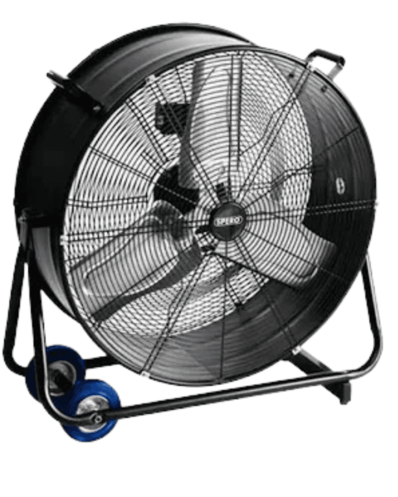 totaldance industriele ventilator